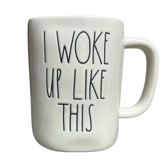 Rae Dunn White Ceramic Mug or Choose a Mug Rug Match a Mug Option - Picture 9 of 11